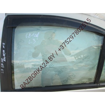 Стекло двери задней левой к Nissan Almera, 2000 (арт.58-101)