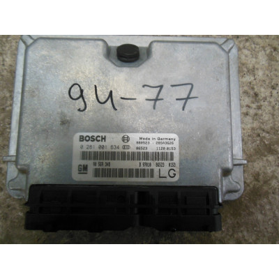  Блок управления двигателем к  Opel  Vectra,  1998