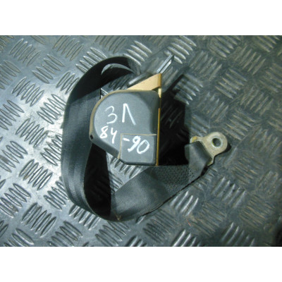  Ремень безопасности задний левый к  Audi  100,  1989