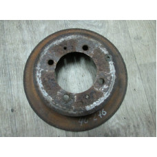  Диск тормозной задний к  Mitsubishi  Space Wagon,  1996