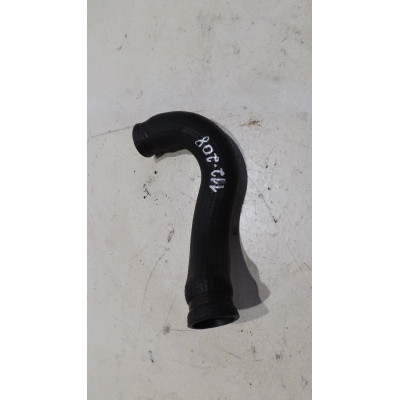  Патрубок радиатора к  Audi  100,  1986