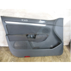  Обшивка двери передней левой (дверная карта) к  Volkswagen  Golf,  2005